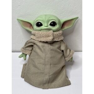 Star Wars Mandalorian‎ The Child Grogu Baby Yoda Plush Doll 11" Mattel 2019 Toy